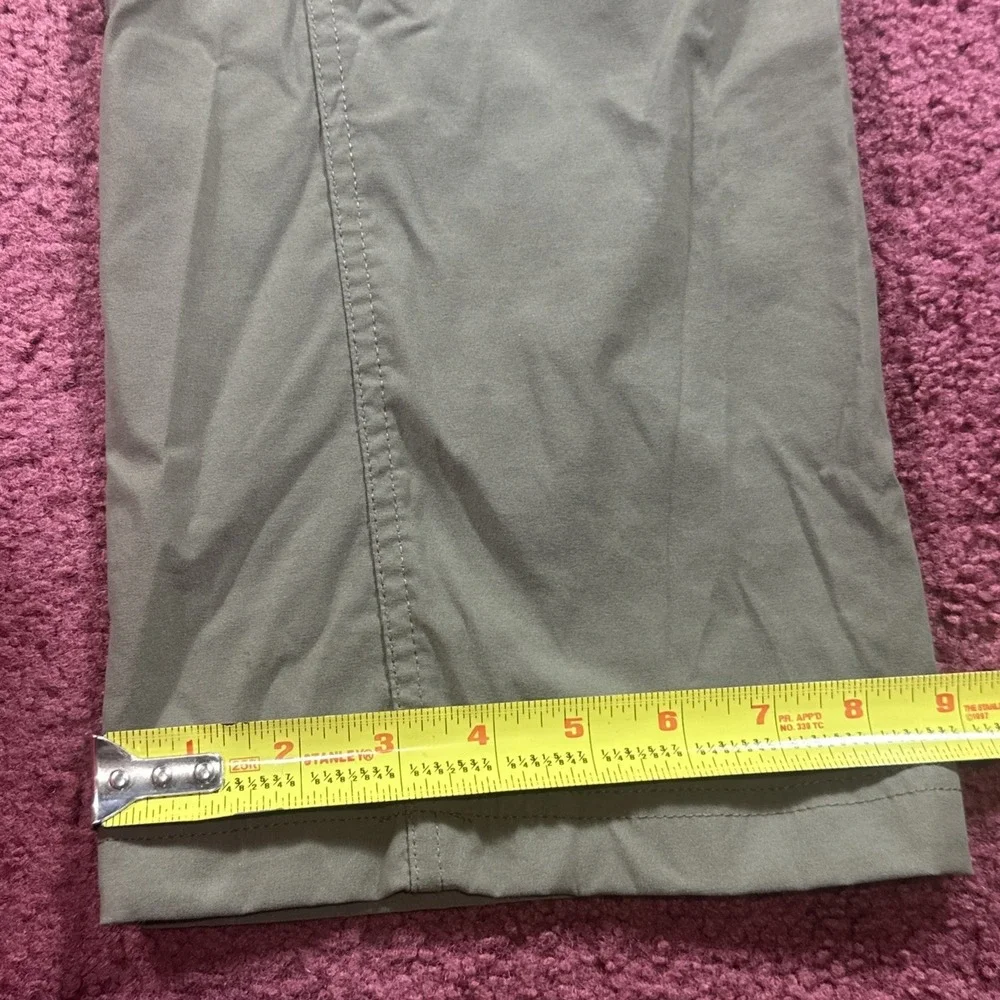 Eddie Bauer Pants Mens Fit 38x34 Green First Ascent Guide Pro Hiking Articulated